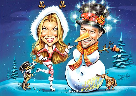 fergie josh card christmas