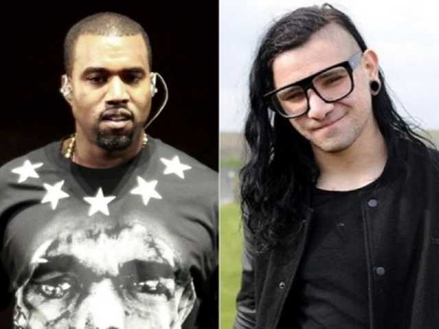 kanye skrillex