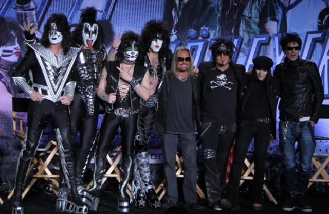 kiss dan motley crue