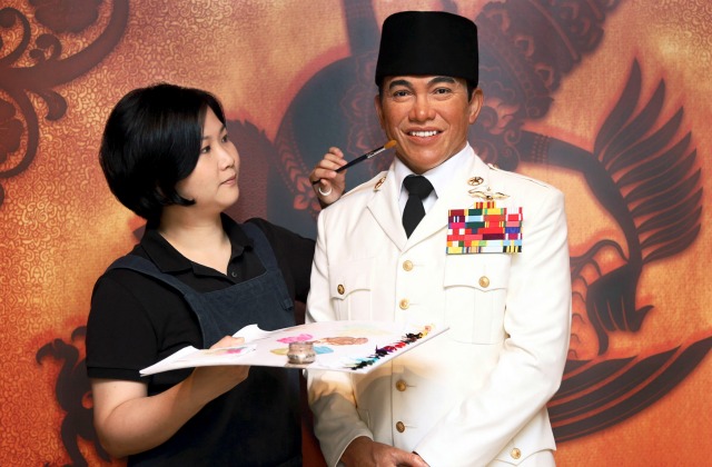 Soekarno di Maddame Tussaud