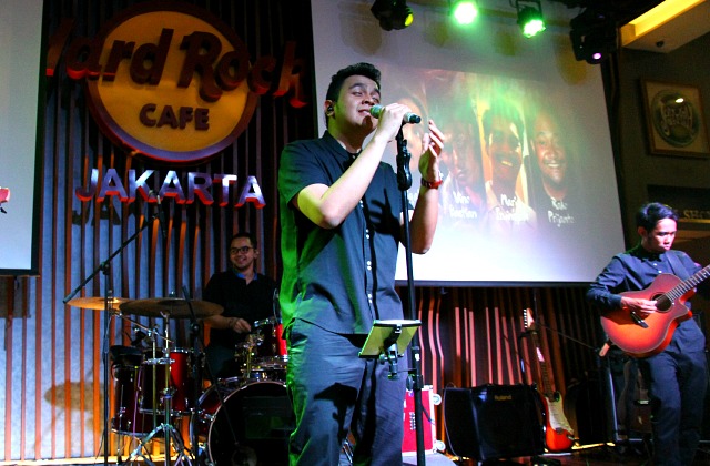 Tulus di Hardrock cafe