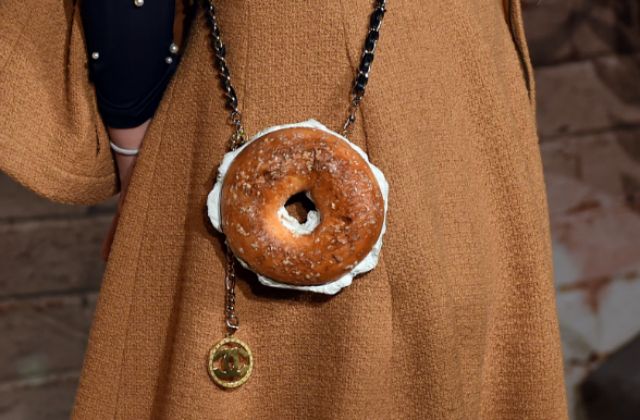 channel bagel purse