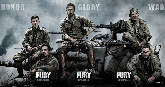 brad pitt fury