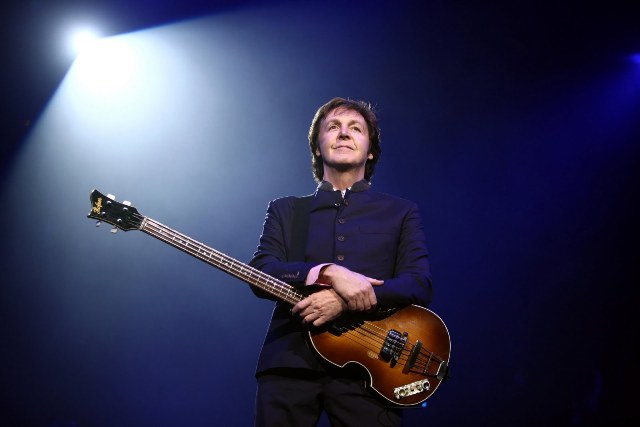 Paul McCartney black and white 2010