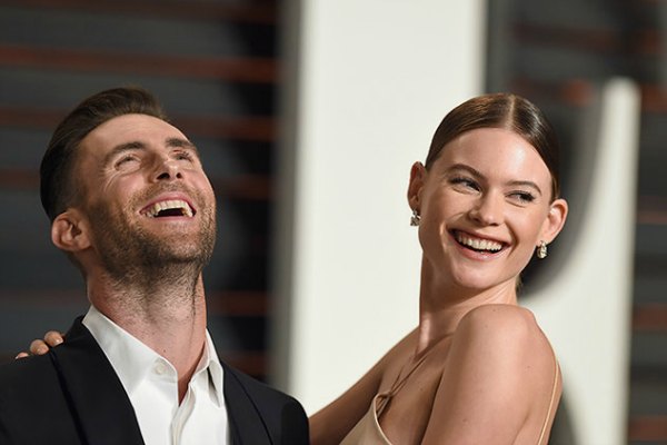 Adam Levine & Behati Prinsloo