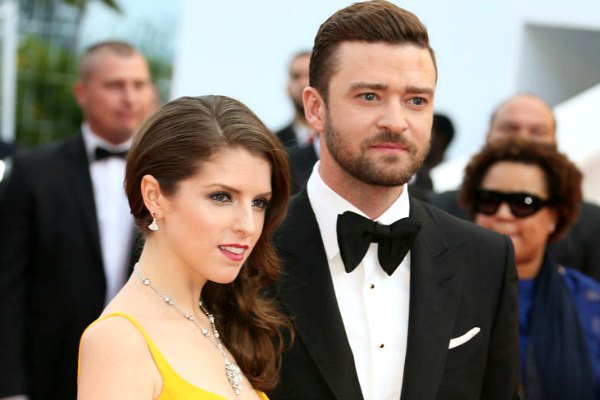 Justin Timberlake and Anna Kendrick