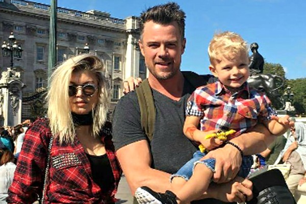 Josh Duhamel and Fergie