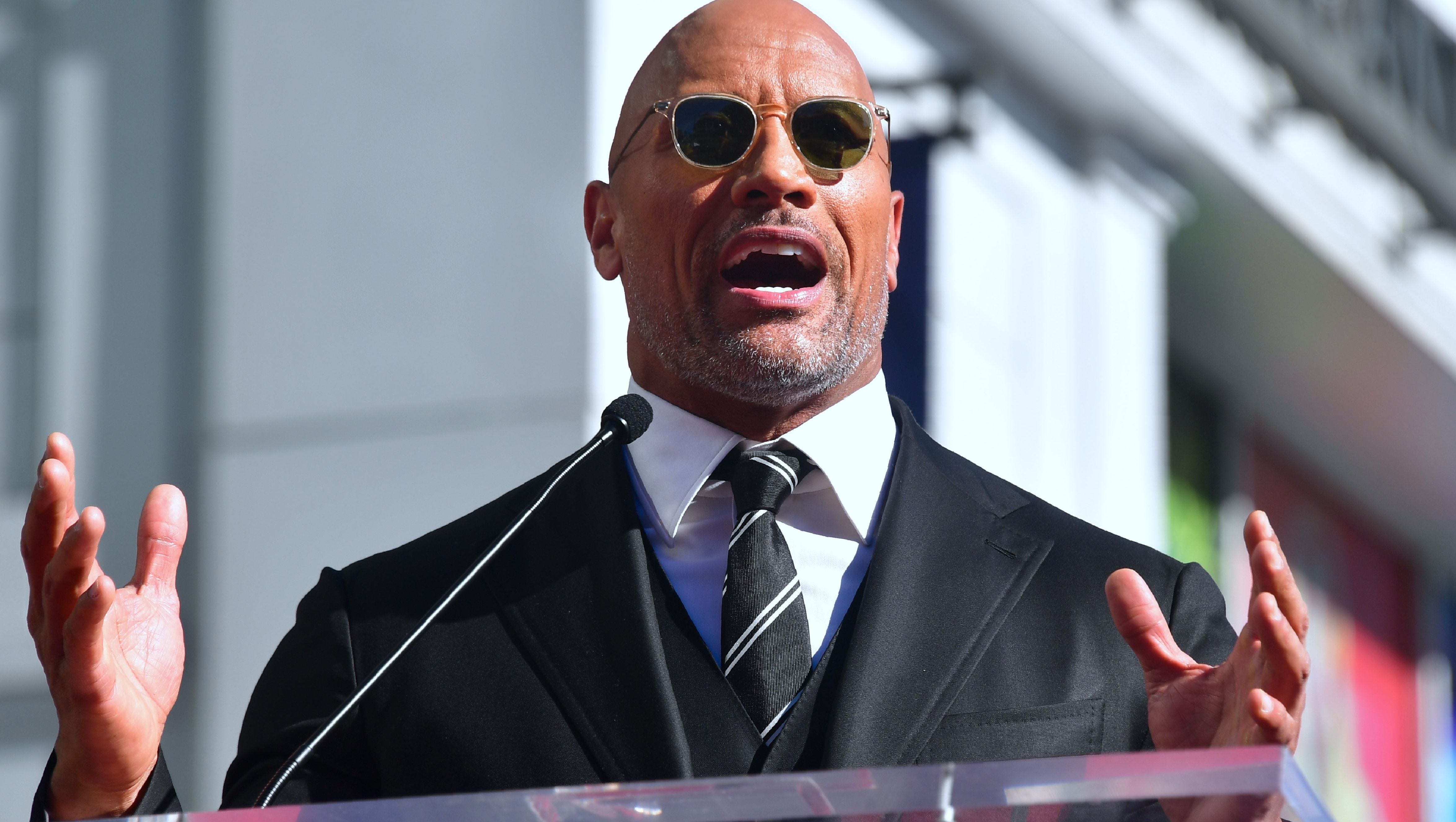 Dwayne Johnson Presiden Amerika