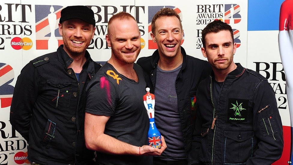 Coldplay pembuka brit awards 