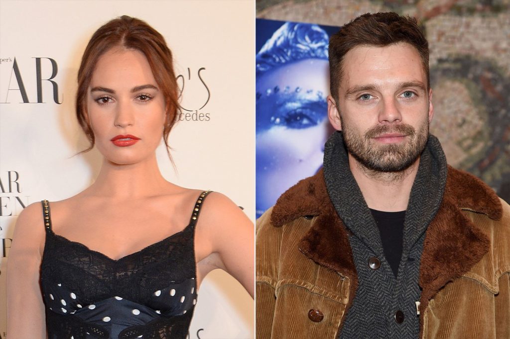 Lily James dan Sebastian Stan Pam & Tommy