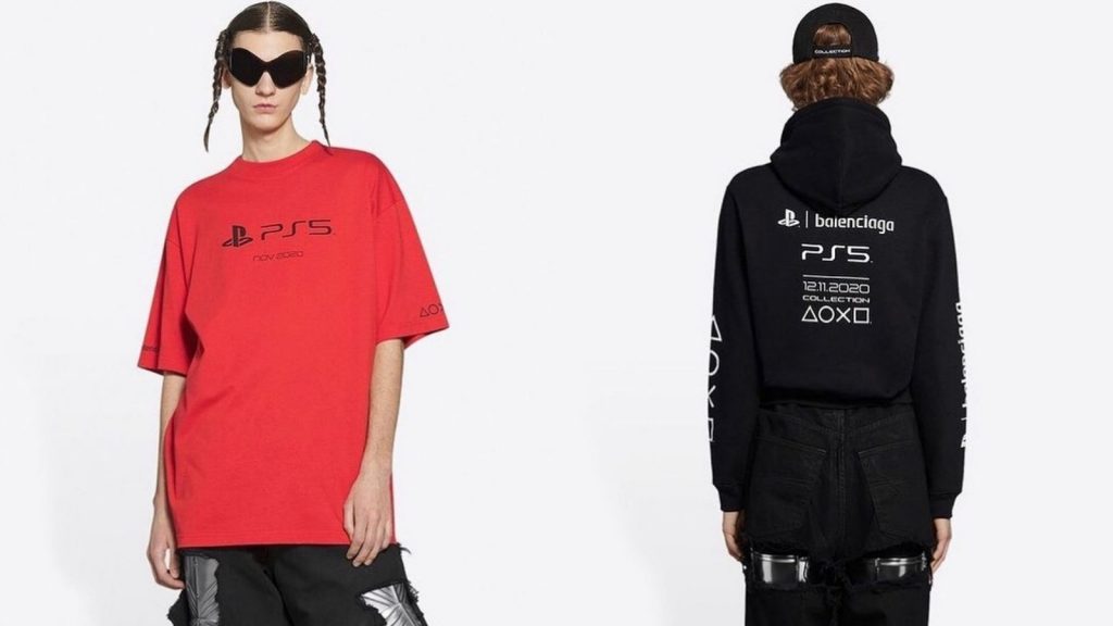 Balenciaga x Playstation 5 Keluarkan T-shirt dan Hoodie