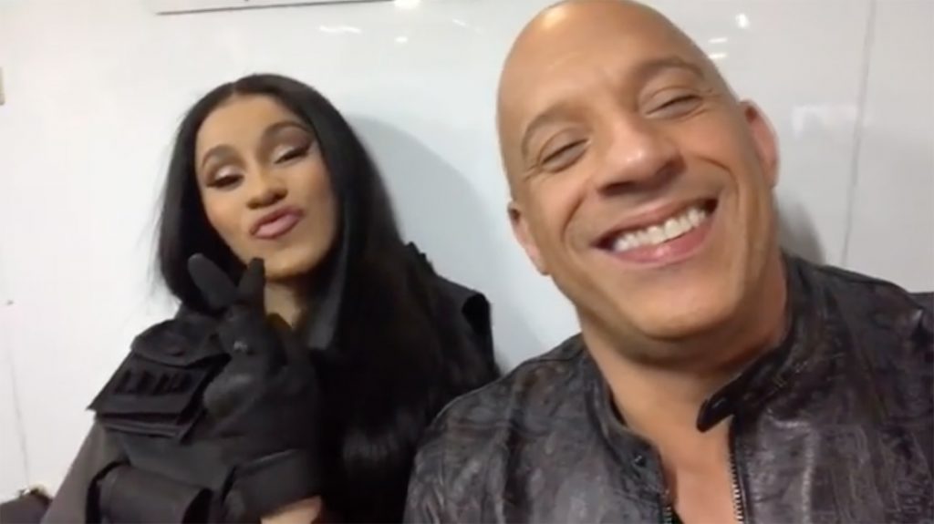 Vin Diesel Pastikan Cardi B Kembali Bermain Di 'Fast and Furious 10'