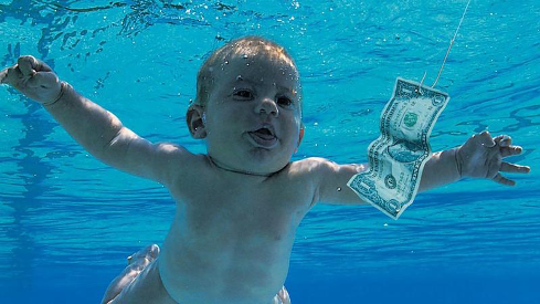 Nirvana Digugat Sosok Bayi Di Cover Album "Nevermind" Terkait Sampul Pornografi