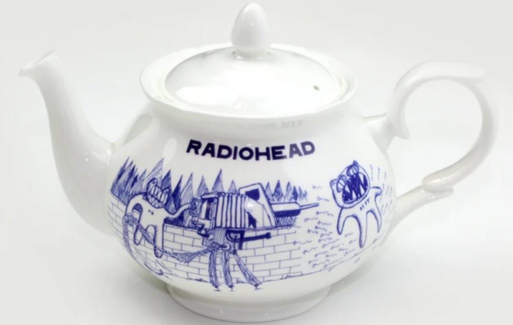 Radiohead Jualan Teko, Cangkir Teh dan Piring!