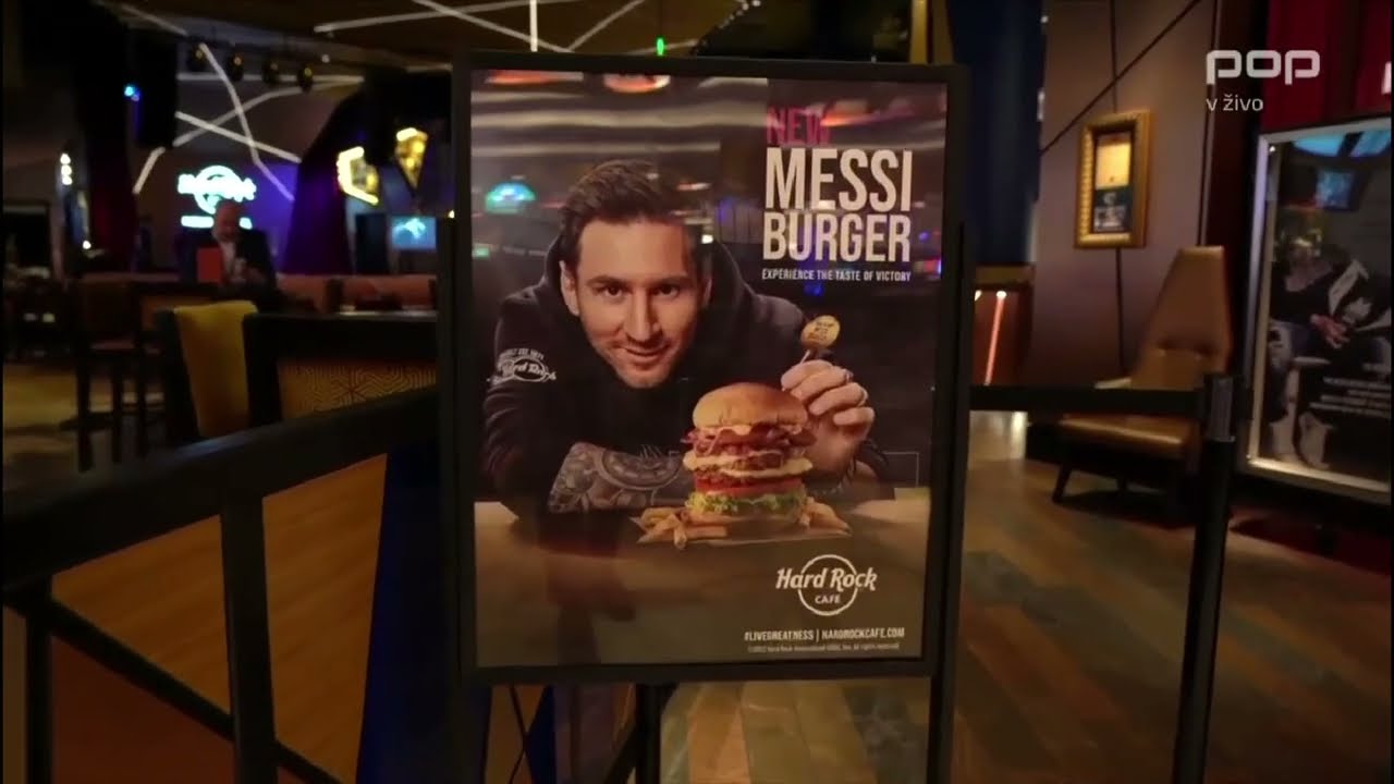 Berkolaborasi dengan Hard Rock Cafe, Lionel Messi Luncurkan 'Burger Messi'