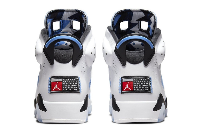 Official Look Nike Air Jordan 6 “UNC” yang Siap Dirilis Maret Mendatang