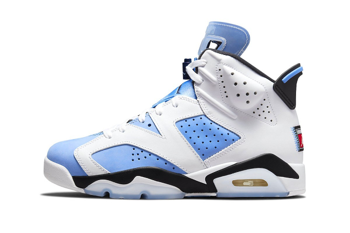 Official Look Nike Air Jordan 6 “UNC” yang Siap Dirilis Maret Mendatang