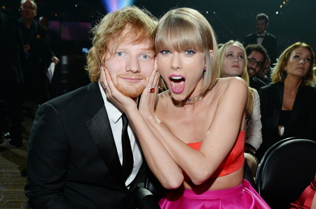 Kolaborasi Ed Sheeran & Taylor Swift Lahirkan Lagu 'The Joker And The Queen'