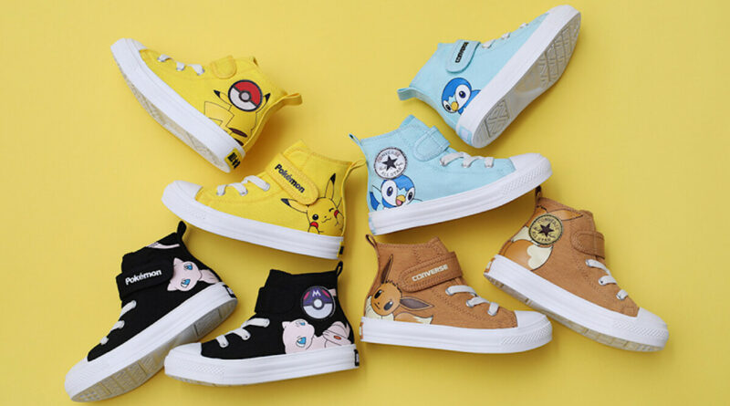 Converse Kolaborasi Bareng Pokemon di Koleksi Terbarunya