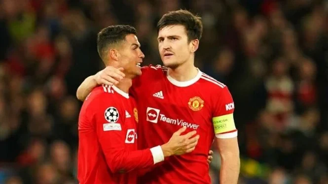 Kejutan Erik ten Hag Duetkan Maguire Dengan Ronaldo Sebagai Striker