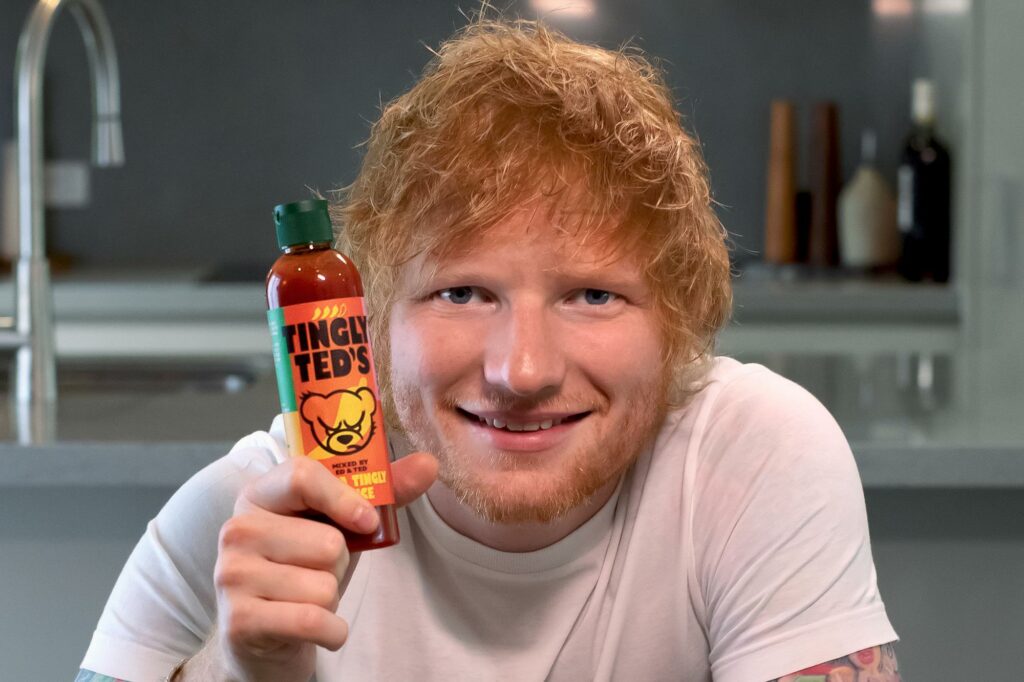 Saus Botolan Tingly Ted’s Jadi Bisnis Ambisius Ed Sheeran