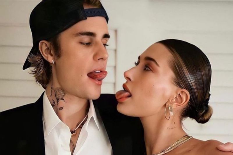 Bikin Penasaran Fans, Hailey Bieber Bocorkan Lagu Baru Justin Bieber