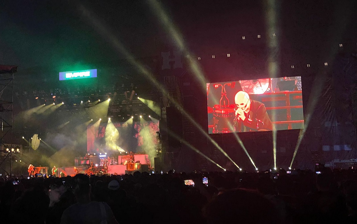 Lagu "People = Shit" Jadi Penutup Aksi Slipknot di Hammersonic 2023