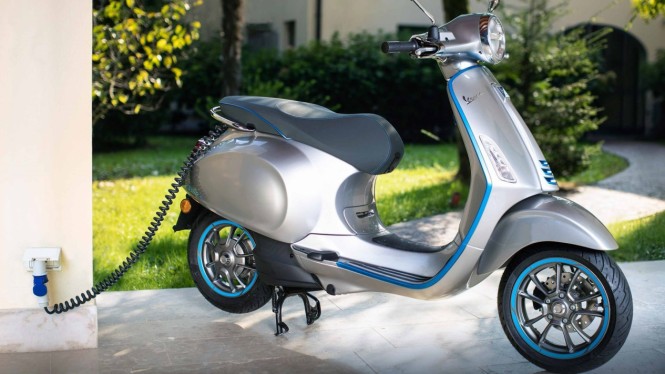 Vespa Elettrica Bakal Hadir di Indonesia Tahun Ini