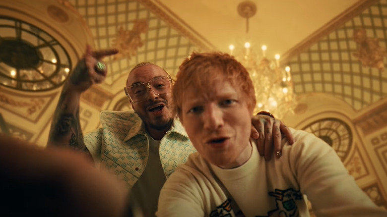 J Balvin Gandeng Ed Sheeran Buat Musik Baru di Tahun 2024!