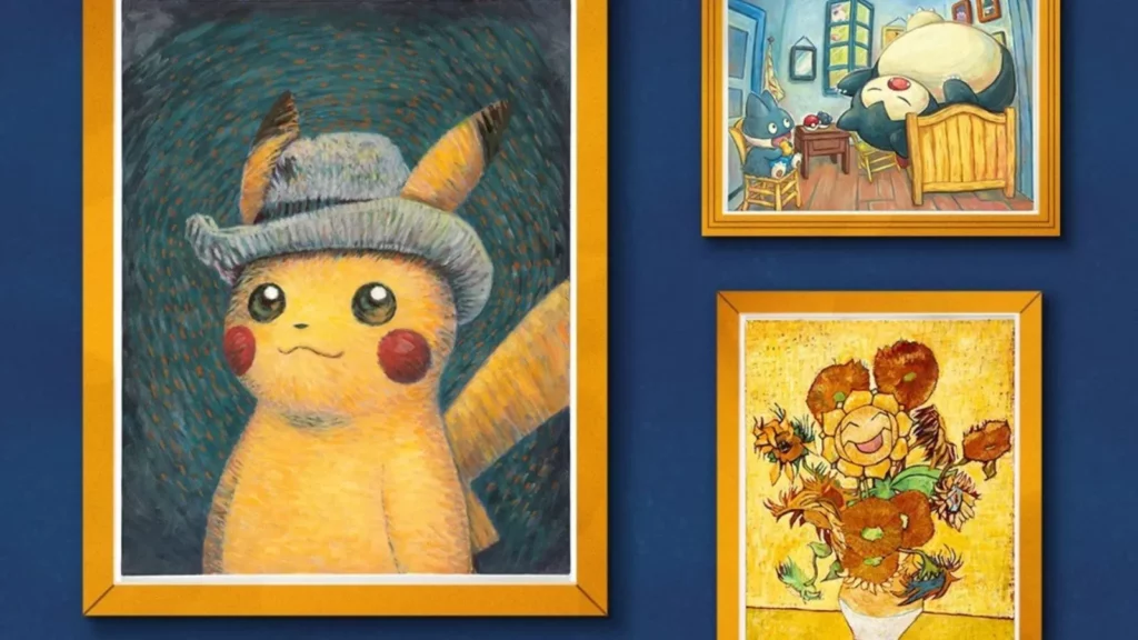 Museum Van Gogh x Pokemon, Kartu Pikachu Laku Keras!